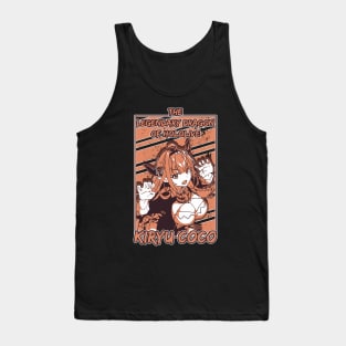 Kiryu Coco The Dragon Of Hololive Tank Top